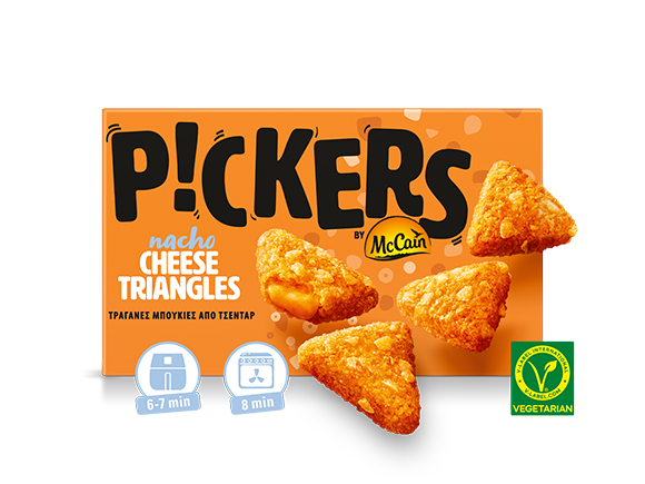 P!CKERS Nacho Cheese Triangles