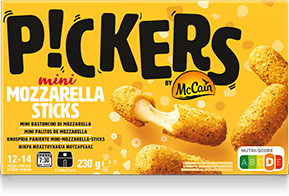 P!CKERS Mini Mozzarella Sticks 